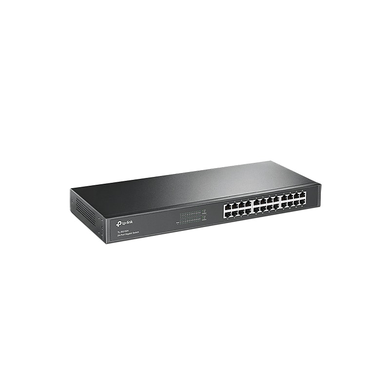TP-LINK 24-Port Gigabit Ethernet Unmanaged Switch, Black (TL-SG1024) image 1