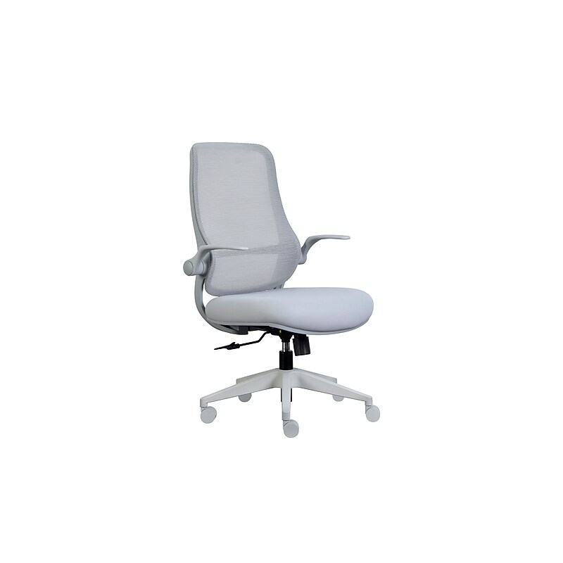 Tempur-Pedic Stratus Ergonomic Mesh/Fabric Swivel Executive Chair, Ash (TP-STRATUS-ASH) image 1