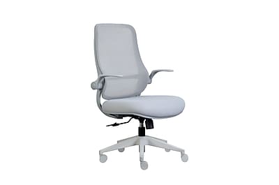Tempur-Pedic Stratus Ergonomic Mesh/Fabric Swivel Executive Chair, Ash (TP-STRATUS-ASH) Simolary simolary.com