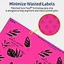 Avery Laser/Inkjet Round Multipurpose Labels, 3" Dia., Neon Magenta, 120/Pack (94513)~#|#~50AF02D2-29C6-4FF7-8015A354AE9A8066_sc7
