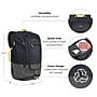 Solo New York Everyday Max Laptop Backpack, Large, Navy (ACV732-4)~#|#~50AF206F-925A-43FC-BD9E1D0938E9EAA0_sc7
