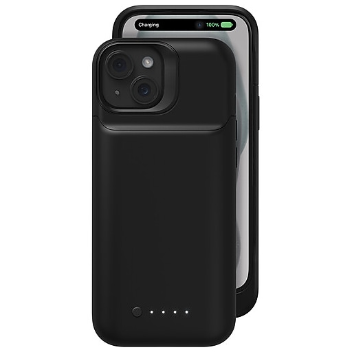 Mophie Juice Pack Battery Case for iPhone 15, Shock Absorbing