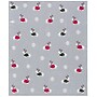 Safavieh Holiday Collection 4'-2" x 5'-0" Sleighbells Throw, Grey/Red (HOL2012A-5060)~#|#~50B755D8-CA05-4F03-8A3A12462BB6EA7C_sc7