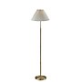 Simplee Adesso Jeremy 60.75"H Antique Brass Floor Lamp with White Pleated Fabric Shade (SL9500-21)~#|#~50B95F5A-7DE4-42E6-9939675AAD404C41_sc7