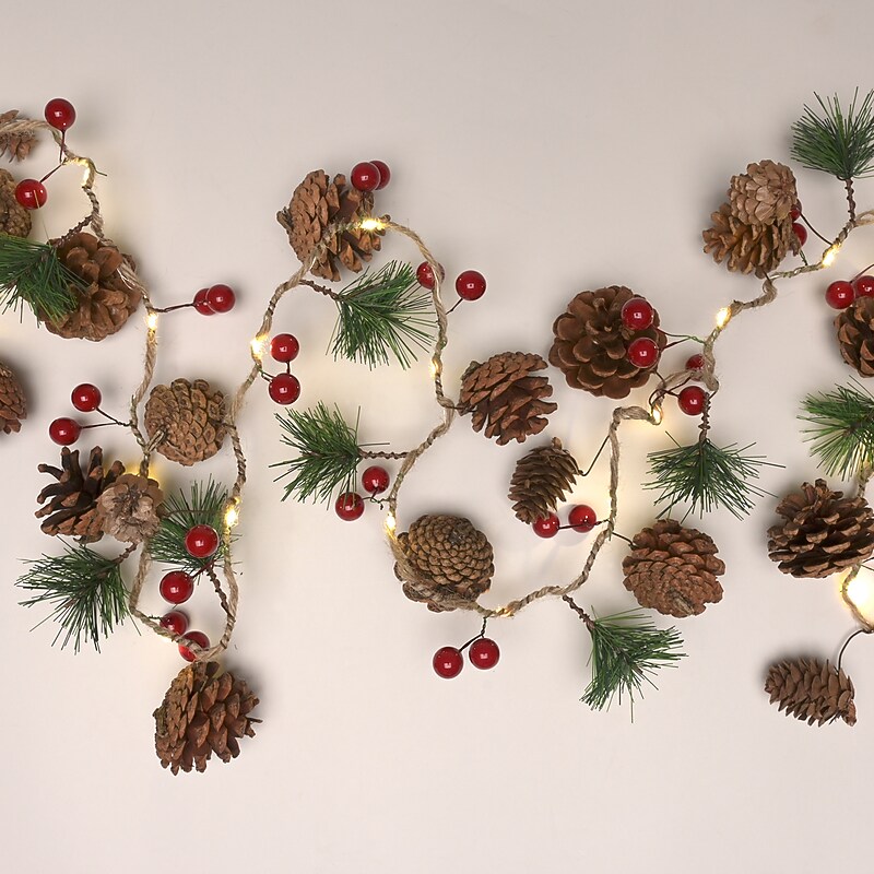 Excello Brands 6' Garland Holiday String Lights (EGP-HL-GAR-72) image 1