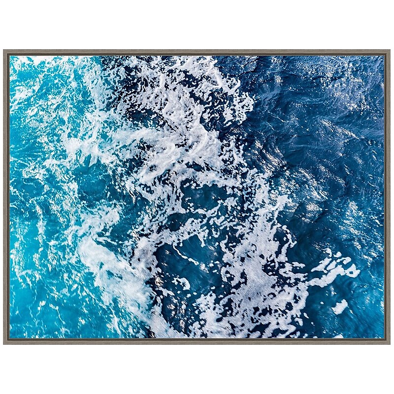 Amanti Art Turbulent Tasman Sea V, Canvas, 30" x 23" (A42675514993) image 1