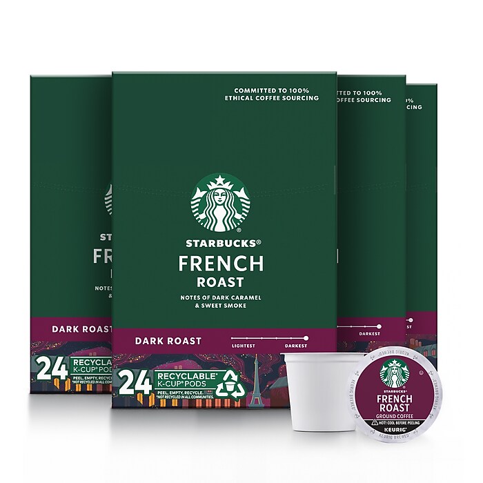 Starbucks French Roast Coffee Keurig® K-Cup® Pods, Dark