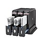 Dixie Ultra Triple Pack SmartStock Series-W Plastic Cutlery Dispenser, Black, 3/Carton (SSW3D85)~#|#~50C82ECC-3CD7-4756-80329965E15C7BAE_sc7