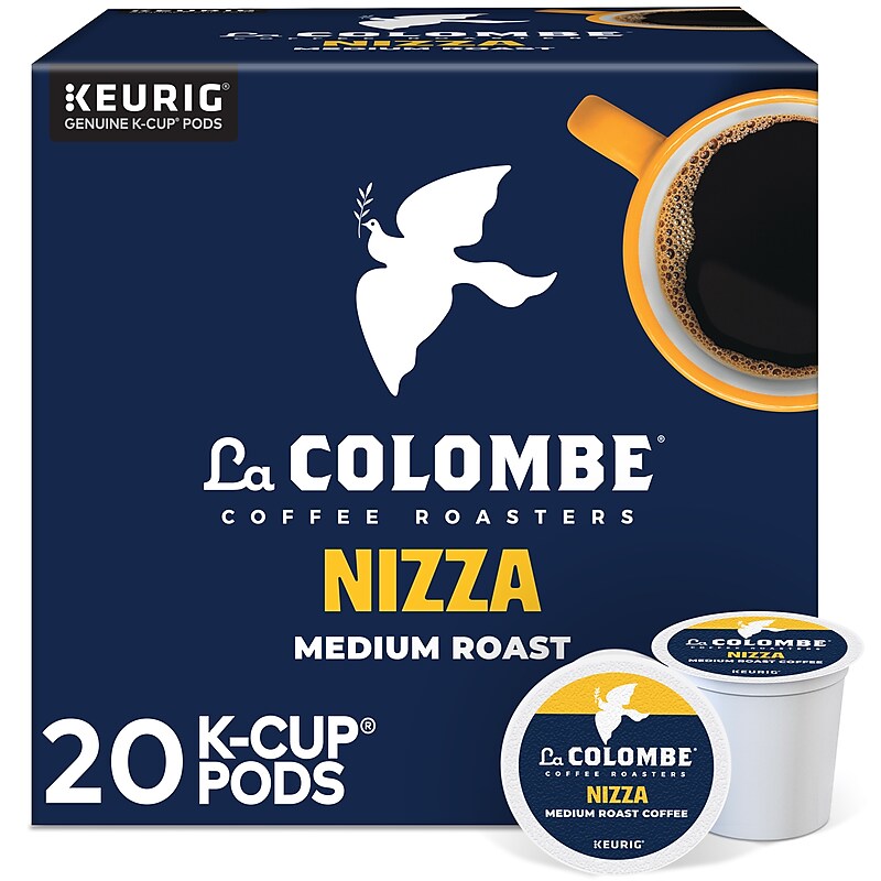 La Colombe Nizza Coffee Keurig® K-Cup® Pods, Medium Roast, 20/Box (5000380612) image 1