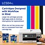 Brother LC504XL Yellow High Yield Ink Cartridge, Prints up to 1,000 Pages (LC504XLY)~#|#~50D03B29-0C38-4798-98F2D4F3A9839816_sc7