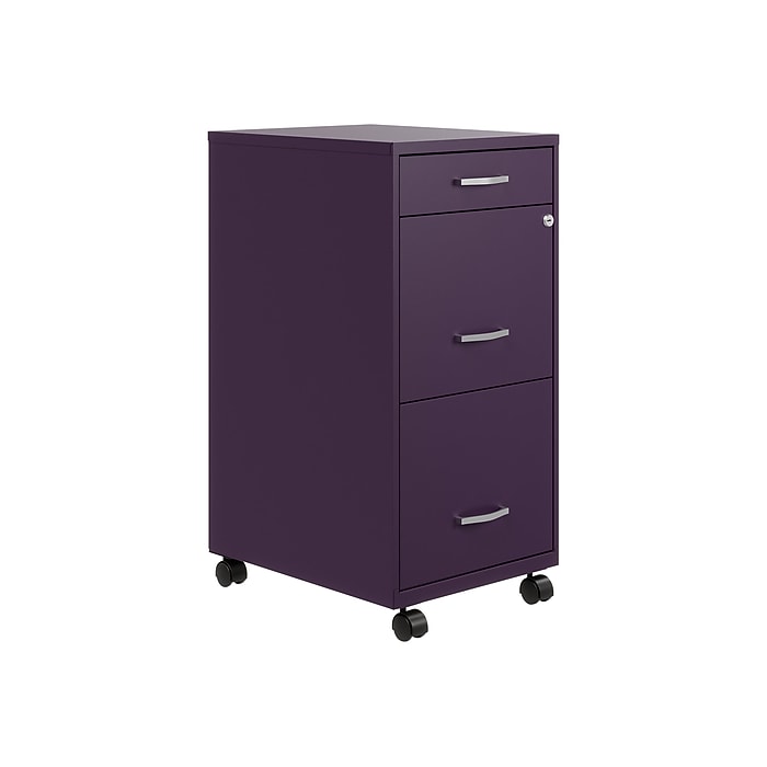 Space Solutions SOHO Organizer 3-Drawer Mobile Vertical File