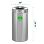 Alpine Industries 27 Gallon Indoor Compost Bin, Stainless Steel (475-27-CO)~#|#~50D623D0-E2B6-4F7F-B9F1474BA3C182E3_sc7