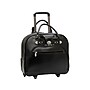 McKlein REDWOOD 15" Leather Rolling Laptop Bag, Black (99695)~#|#~50D62B35-6CF1-432D-8FB2EE226FB56DD5_sc7