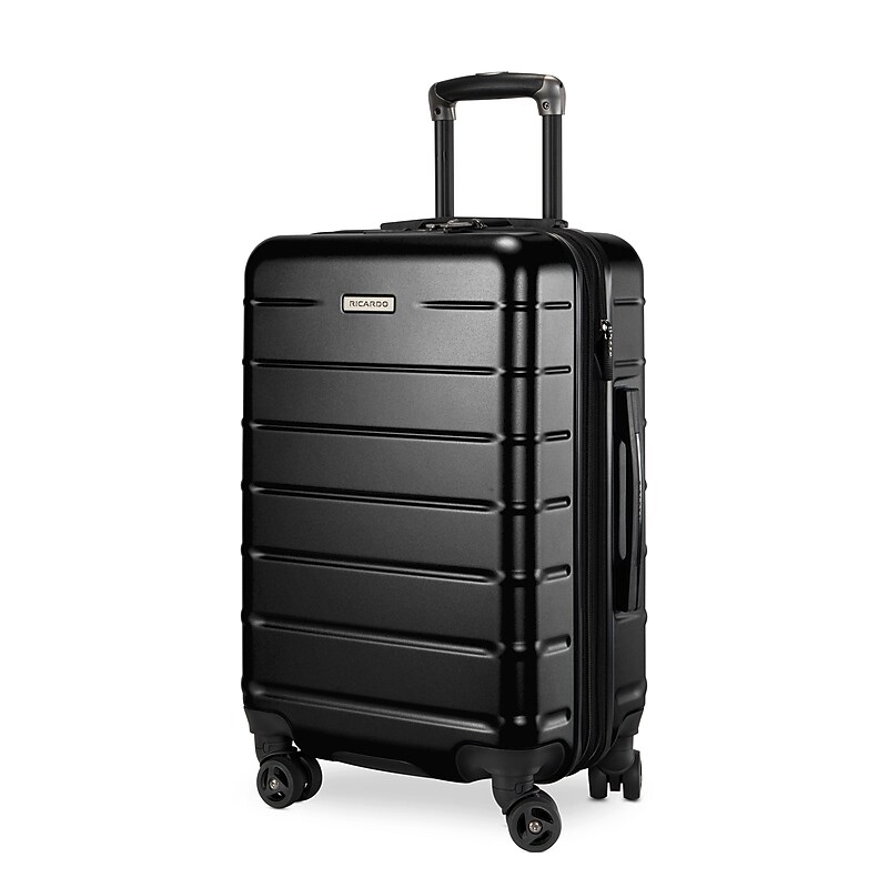 Ricardo Beverly Hills Cambria 20" Hardside Carry-On Suitcase, 8-Wheeled Spinner, Black (140-20"006-4WB) image 1
