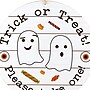 National Tree Company 12" Trick or Treat, Out of Candy Double Sided Halloween Sign (MZ17-HL2304-1)~#|#~50EF8FE7-FAE5-4DDD-8AEBE7A6C2CE29A1_sc7