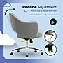 Serta Mia Ergonomic Fabric Swivel Computer and Desk Chair, Gray (CCHR10009B)~#|#~50F832ED-287D-457B-BD0F01F323C4F2A2_sc7