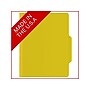 Medical Arts Press Pressboard Classification Folder, 1 Divider, 2" Expansion, Letter Size, Yellow, 10/Box (DV-T42-14-3YLW)~#|#~50F9F282-623C-4FEC-B7A562FA42FD8EF7_sc7