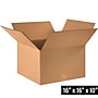 16" x 16" x 10" Corrugated Kraft Boxes, 32 ECT, 25/Bundle (BS161610X)~#|#~50F9F56B-B4BB-40A4-AEAC2E82D7985F68_sc7