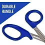 Mabis 5.5" Stainless Steel Lister Bandage Medical Shears, Blunt Tip, Blue (27-755-010)~#|#~5105DFA5-9998-4449-8A044787888C0433_sc7