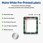 Avery Rectangle Multipurpose Labels, 4" x 3-1/3", White, 40/Pack (19479370405)~#|#~5108747B-5E21-47B7-ABE64ED8CBD51EB0_sc7