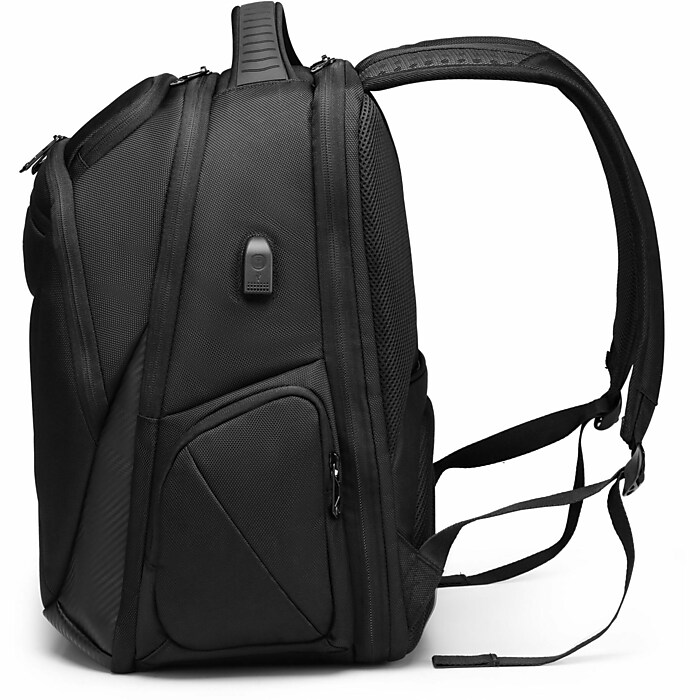 SwissDigital TERABYTE NG Backpack Laptop Backpack, Large, Black