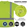 Ergodyne GloWear 8274 High Visibility Short Sleeve Women’s T-Shirt, ANSI Type R Class 2, Lime, Large (22074)~#|#~5110FF5A-6CEC-43B0-A97CFDAE76A20246_sc7