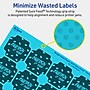 Avery Scalloped Decorative Edge Multipurpose Labels, 1-5/8" x 1-5/8", Bright Blue, 800/Pack (94110)~#|#~5113B24E-CA17-4F23-88DF6FC125DFF5C8_sc7