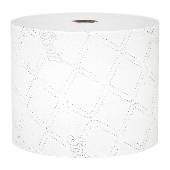 Scott Pro 2-Ply Small Core Standard Toilet Paper, White