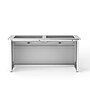 VersaDesk 60"W Downview Computer Desk, White (DV6024-WW)~#|#~511A6775-CC4D-49C8-BA9A4C271A330647_sc7