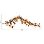 Nearly Natural 4' Fall Foliage, Berries and Twig Artificial Garland (4470)~#|#~511D1050-190F-4188-ADE8DDF313E93B9E_sc7