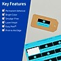Avery Rectangle Multipurpose Labels, 1-13/16" x 2-3/16", Bright Blue, 120/Pack (94233)~#|#~511F19FC-19AA-4168-A1BAE4148BF1D651_sc7