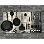 Triton Products LocBoard 24" x 42" x 9/16" Stainless Steel Square Hole Pegboards, 2/Set (LB2-S)~#|#~51219841-B597-4E66-A002CA640411C9E8_sc7