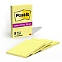 Post-it Super Sticky Notes, 4" x 6", Canary Collection, Lined, 90 Sheet/Pad, 3 Pads/Pack (660-3SSCY)~#|#~5122B3EB-BB4E-4C6D-97B99B171E571AEF_sc7