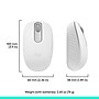 Logitech M196 Wireless Ambidextrous Optical Bluetooth & USB Mouse, Off-White (910-007457)~#|#~51230563-C538-402A-A23657F140016FAD_sc7