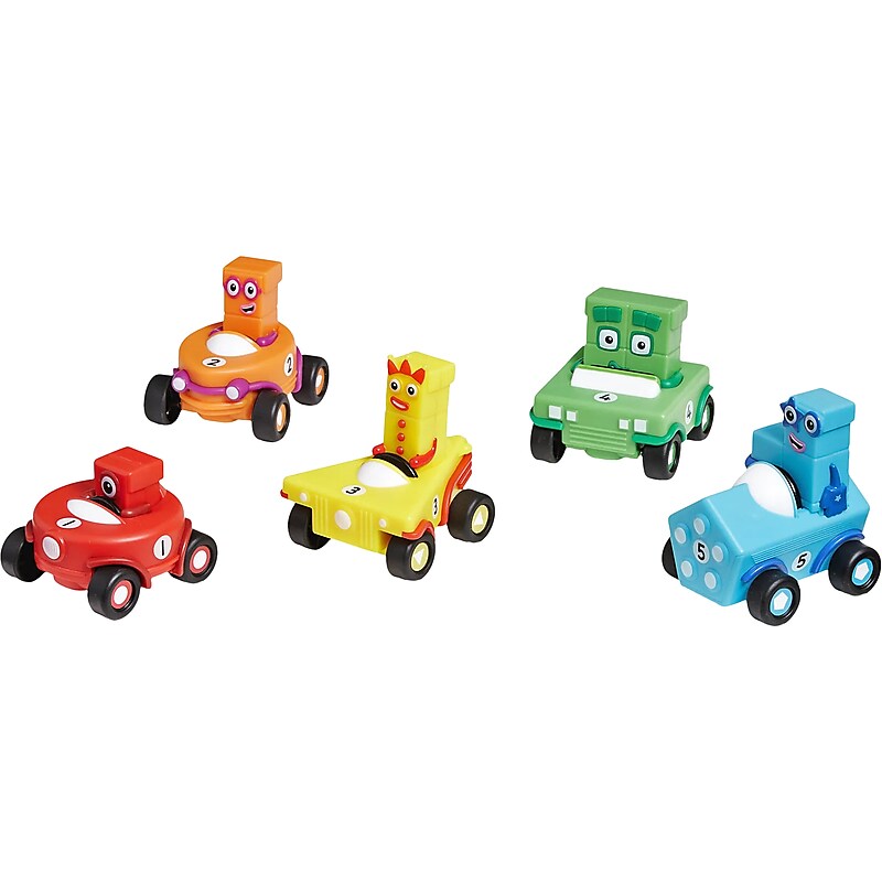 hand2mind Numberblocks One to Five Mini Vehicles Set (IN95405) image 1
