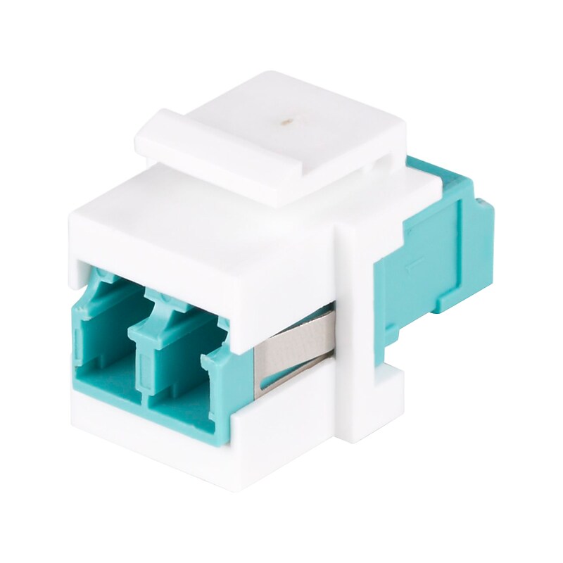 StarTech LC to LC Coupler, Female to Female, White (DMFKSLCLCCOUPLER) image 1