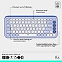 Logitech POP ICON COMBO, Bluetooth Keyboard and Mouse Combo, Comfortable Typing, Lilac & Off-white~#|#~5126FCE2-EDF4-4EB0-840CF5FAD906C5B3_sc7