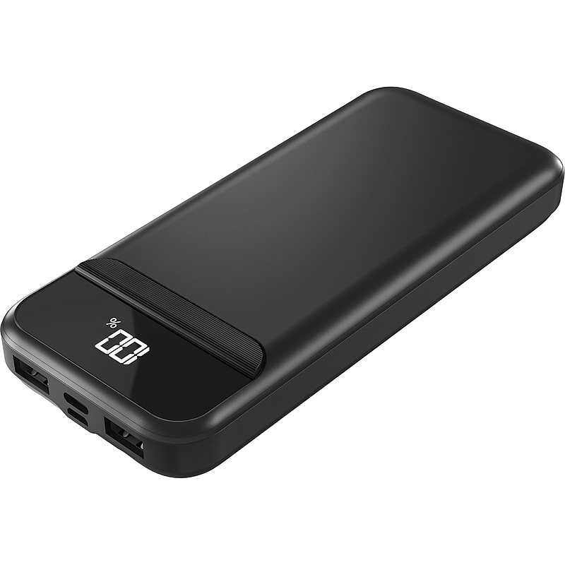 Vivitar Universal Power Bank, USB-A/USB-C, Black (PWR5012-BLK-T35-12) image 1