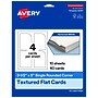 Avery Rectangle Single Rounded Corner Integrated Cards, Matte White, 30/Pack (19479399880)~#|#~513CFFEF-AEC5-4C7B-93B09F4B21DE567F_sc7