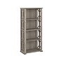 Bush Furniture Homestead 66"H 4-Shelf Bookcase with Adjustable Shelves, Driftwood Gray Laminated Wood (HOB166DG-03)~#|#~513D6DF5-6D1A-4431-B175A0E133173646_sc7