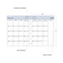 2025 Blue Sky 8.5" x 11" Monthly Planner, Plastic Cover, Black (148360)~#|#~51456183-A6FA-4783-ADC36EFCFB9BB7D2_sc7