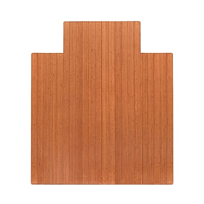 Anji Mountain Standard Bamboo Carpet & Hard Floor Chair Mat with Lip, 44″ x 52″, Walnut (AMB24053) Simolary simolary.com