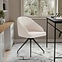 Martha Stewart Sora Velvet Swivel Task Chair, White/Oil Rubbed Bronze (CH222119WHBK)~#|#~51464F02-FD94-4126-A0697A2CD2E1DCB1_sc7