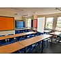 Versare ShieldWrite Level 3 Double Sided Magnetic Painted Steel Mobile Whiteboard Easel, 2' x 6', Charcoal Gray (1100005)~#|#~514A55B6-3BA3-4004-BE65BBC0DA25BD23_sc7