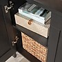 Sauder Select 30"H Storage Cabinet with 4 Shelves, Raven Oak (433978)~#|#~514DE319-A9D1-4A52-83CC79B148F6BC58_sc7