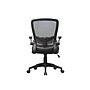 Boss Flip Arm Ergonomic Mesh/Fabric Swivel Task Chair, Black (B6366BK-BK)~#|#~5155A6FA-B324-4CB0-AFC328C2EA2680E2_sc7