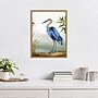 Amanti Art Blue Heron by Aimee Wilson Framed Canvas Wall Art Print, 18" x 24" (A42674987140)~#|#~51565E79-9846-4A07-A1B4E8A1DCD36A18_sc7