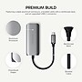 Satechi 4-in-1 USB-C Hub with 2.5 Gigabit Ethernet, Space Gray (ST-H3C25EM)~#|#~51574200-6BF6-443D-9E153347AE5796E9_sc7