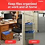 Staples® Hanging File Folders, 1/5-Cut Tab, Letter Size, Blue, 25/Box (ST163501-CC)~#|#~515FA1E9-74D8-414E-ABD26C5C3AC34948_sc7