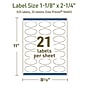 Avery Dissolvable Decorative Edge Multipurpose Labels, 1-1/8" x 2-1/4", Off-white, 525/Pack (94061)~#|#~516582CB-84D5-4CF4-BD423C25679765FB_sc7